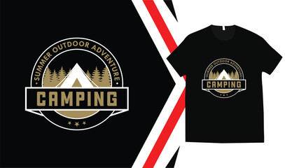 Adventure mountain t shirt design, Hiking t shirt design, classic tshirt design.