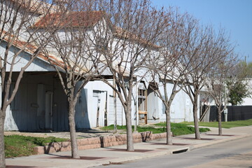 Historic Texas Cotton Gin still stands today in the main street area that bridges both past and future.