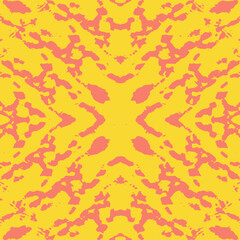 Old wallpaper on the wall.