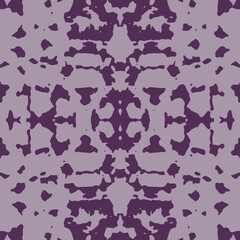 Blue and white watercolor ornament painted with watercolor on paper.