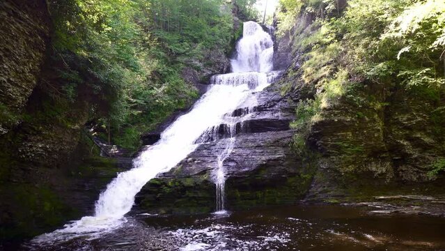 Dingmans Falls at Delaware Water Gap National Recreation Area, Pennsylvania