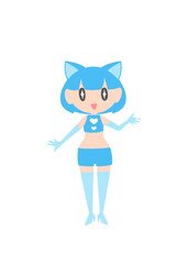 猫耳の女性Vtuber