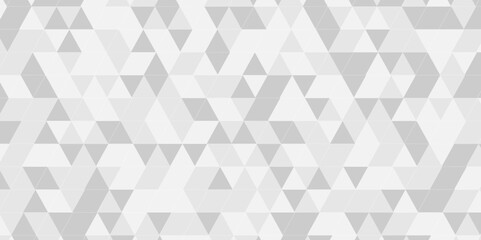 	
Geometric background vector seamless technology gray and white background. Minimal pattern gray Polygon Mosaic triangle Background, business and corporate background.