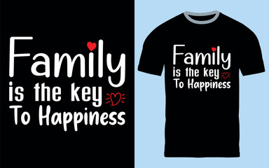 Family Parents T-shirt Design