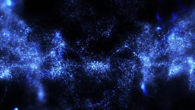 starry particles cosmic space background