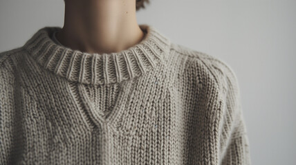 woman in a sweater,ai