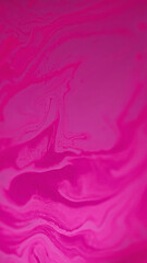Paint background. Ink flow. Liquid blend. Defocused shimmering purple pink smooth texture surface mix stream motion trendy acrylic pigment abstract art.