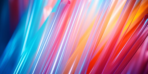 Abstract Multicolor Multicolored Rainbow Light, abstract colorful background, Purple rainbow stripes in sky rainbow background, bstract gradient background with beautiful shining line, Generative AI