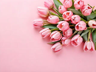Capturing the Beauty of a Spring Bouquet with Pink Flowers