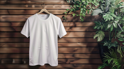 white t-shirt mockup, empty shirt - obrazy, fototapety, plakaty