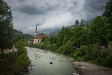 Chiusa (Klausen) in South Tyrol, Italy