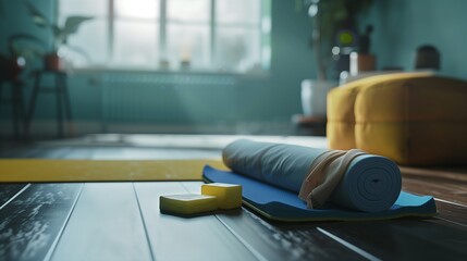 Yoga Retreat: Mats and Equipment for Mindful Practice
