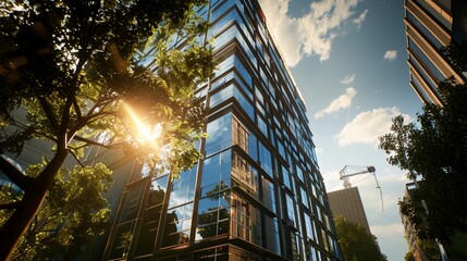 a large building with a lot of windows