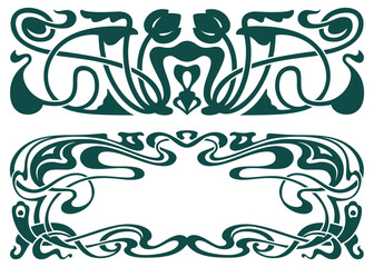 Element flower for labels.