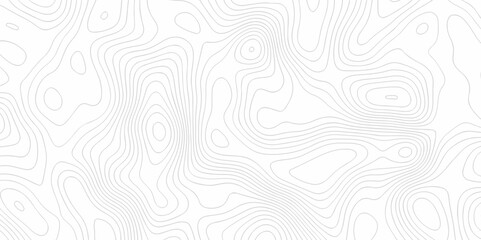 Fototapeta premium The pattern topo with lines Topographic contour lines vector map seamless pattern. Geographic mountain relief. Abstract lines background. Contour maps. Vector illustration, Topo contour map.