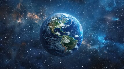 Earth day background concept with copy space - obrazy, fototapety, plakaty