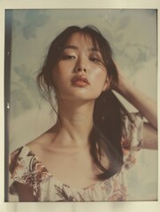Vintage photographs of stunning Asian women from yesteryears evoke a vintage, old-school charm with...