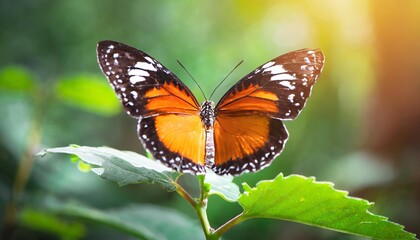 Generated image of butterfly close up
