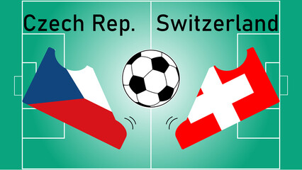 Match_41_83 Round of 16 Czech Republic vs Switzerland