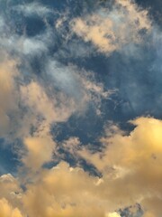 Sky cloud Texture beautiful blue