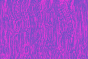 Abstract pink and violet wavy fiber background. Colorful twisted line shapes in motion