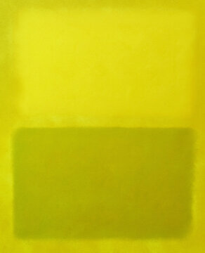 Abstract oil painting in Rothko style