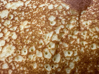 Fred pancake texture macro with bubbles