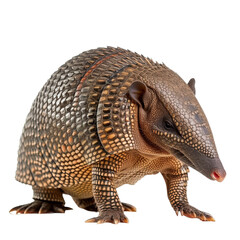  Armadillo isolated on white or transparent background