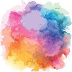 Watercolor brush background