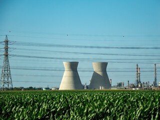 Industrial area near Haifa, Israel