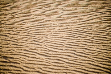 Yemen desert view on a sunny winter day