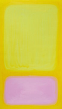Abstract oil painting in Rothko style