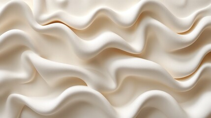 a close up view of a white surface with wavy, wavy, wavy, and wavy designs on the surface. - obrazy, fototapety, plakaty