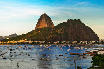 
A breathtaking view of the iconic Sugarloaf Mountain unfolds before you from the panoramic rooftop...