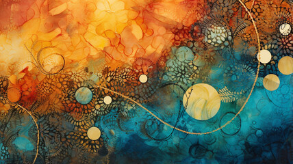 abstract artwork motifs background