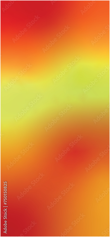 Poster holographic retro vibe gradient background. vector image vertical format for smartphonespray texture