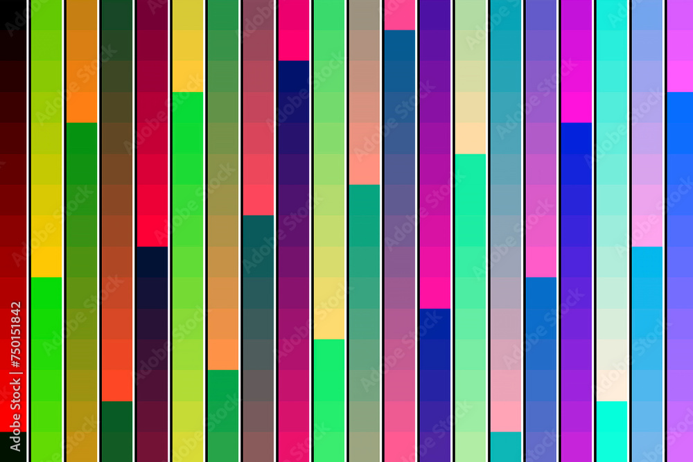 Aufkleber abstract background of multicolored gradient stripes as a template, page or web banner