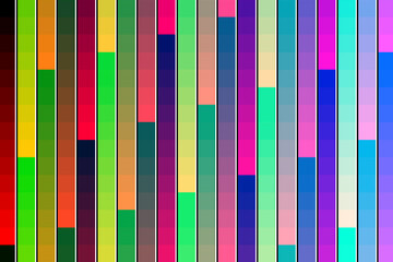 Abstract background of multicolored gradient stripes as a template, page or web banner