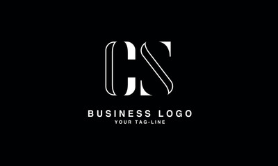 CS, SC, C, S, Abstract Letters Logo Monogram
