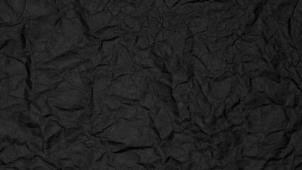 Crumpled Patterns on Black Paper