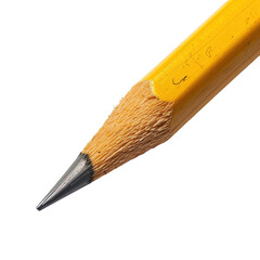 Classic Pencil tip on white or transparent background