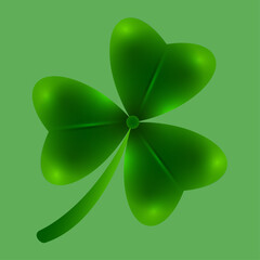 four leaf clover Saint Patrick's Day