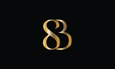 SB, BS, S, B, Abstract Letters Logo monogram