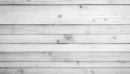 white natural wood wall texture and background - obrazy, fototapety, plakaty