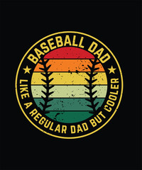 retro vintage baseball t shirt design