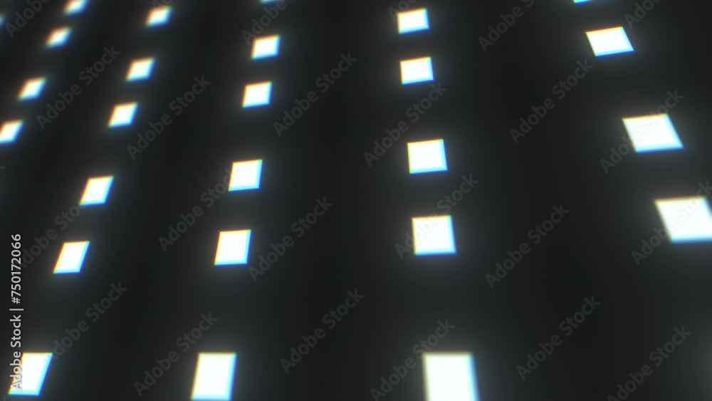 Poster abstract technology backdrop with squares. computer generated 3d render