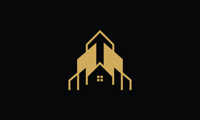 Simple Real Estate Logo Design