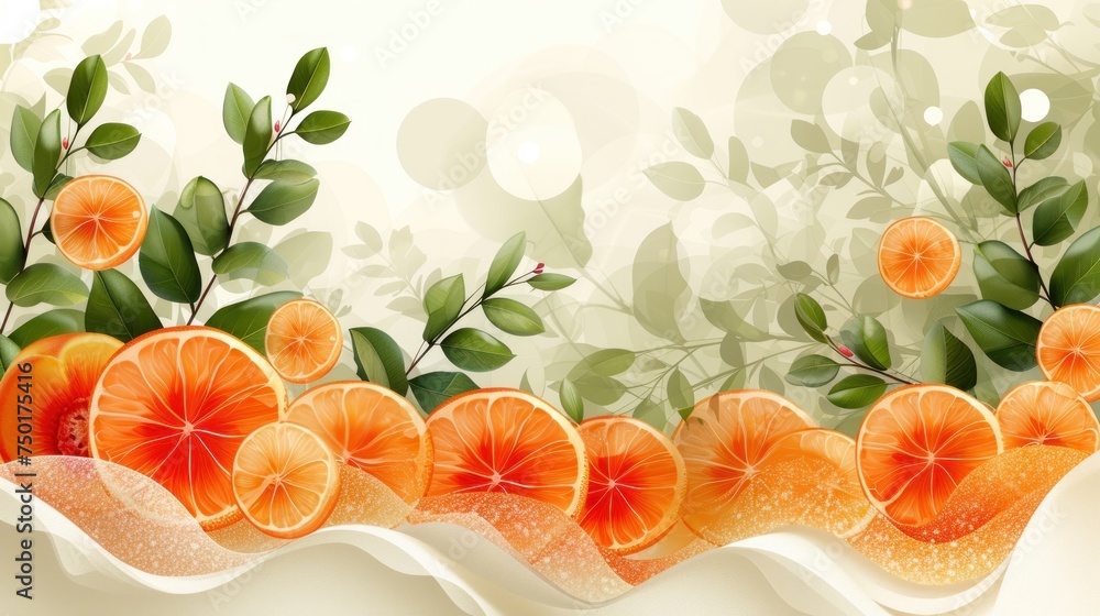 Poster a group of oranges sitting on top of a pile of oranges on top of a pile of oranges on top of a pile 