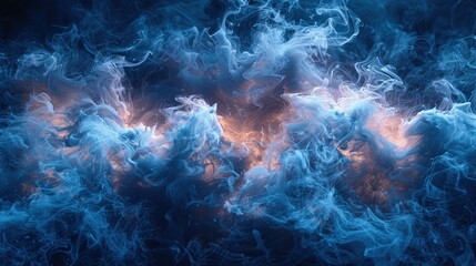 Smoke texture abstract background, featuring ethereal swirls and mesmerizing patterns.