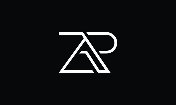 ZR, RZ, Z, R, Abstract Letters Logo Monogram